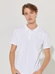 Поло длинное мужское Lee L231631 2XL White (8682344509146) - изображение 6