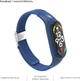 Ремешок ArmorStandart Braided Solo Loop для Xiaomi Mi Band 7/6/5/4 Blue (ARM69903) - изображение 4
