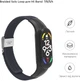 Ремешок ArmorStandart Braided Solo Loop для Xiaomi Mi Band 7/6/5/4 Charcoal (ARM69904) - изображение 2