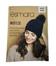 Шапка вязаная с помпоном для женщины Esmara 293134 52-59 Черный - изображение 2