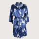 Peniuar damski Yoclub PIS-0003K-A100 XL Granatowy (5903999480356) - obraz 2