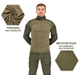 Рубашка c воротником-стойкой тактическая Warrior Wear SA-18 Олива L - изображение 3