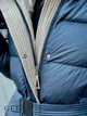 Женское зимнее длинное пальто Fodarlloy 2XL темно-синее 70672 - изображение 3