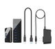 USB хаб RSHTECH RSH-518 USB 3.0 7 портів з блоком живлення hub концентратор алюмінієвий - зображення 9