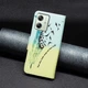 Чохол з малюнком Deexe Color Wallet для Motorola Moto G54 / G54 Power - Feather and Birds - зображення 4