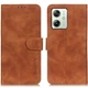 Чохол-книжка з застібкою KHAZNEH Retro Wallet для Motorola Moto G54 / G54 Power - Brown - зображення 1