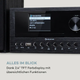 Стереосистема auna Connect System 40 Вт Интернет/DAB+/FM-радио CD-проигрыватель - изображение 5