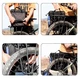 Велобаул Rhinowalk Transformer 3в1 70л E20655 Red - изображение 9