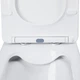 Унітаз Nando напольний Rimless 620х345х800 мм із сидінням Slim Duroplast/ Soft-close/ Quick relase White Qtap - зображення 4