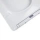 Унітаз Nando напольний Rimless 620х345х800 мм із сидінням Slim Duroplast/ Soft-close/ Quick relase White Qtap - зображення 8