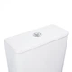 Унітаз Nando напольний Rimless 620х345х800 мм із сидінням Slim Duroplast/ Soft-close/ Quick relase White Qtap - зображення 9
