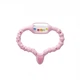 Стимулятор для прорізування тимчасових зубів Curaprox Baby (рожевий), 1 шт. - зображення 2