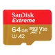 Карта памяти SanDisk 64GB microSD class 10 UHS-I Extreme For Action Cams and Dro (SDSQXAH-064G-GN6AA) - изображение 3