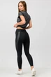Костюм для фітнесу (футболка та лосини) Go Fitness 90034-1-1 розмір XL-XXL - зображення 2