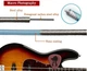 Струны для бас-гитары Orphee QB296 6 Strings Nickel Alloy 30-125 - изображение 5