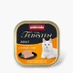 Упаковка вологого корму для котів Animonda Vom Feinsten Adult with Poultry + Veal для котів з птицею та телятиною 100 г х 6 шт (2700000032121) - зображення 2
