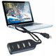 USB Hub (концентратор) EasyLife хаб для обмена данными между несколькими устройствами сразу 4 Port USB2.0 Black [CR778B3] - изображение 8