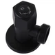 Кран кульовий кутовий Professional 1/2 "X3/4" NV-QP888 BLACK - зображення 3