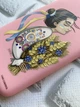 Матовий рожевий чохол на Samsung Galaxy A32 :: Українка з колосками (патріотичний принт 172) - зображення 2