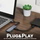 USB Type-C Hub, концентратор для ноутбука Addap UH-06, Хаб на 4 порта (7778) - изображение 6