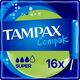 Тампони Tampax Compak Super Tampons з аплікатором 16 шт (4015400219743) - зображення 3