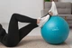 М'яч для фітнесу (фітбол) PowerPlay 4001 Ø65 cm Gymball М'ятний + помпа - изображение 3