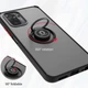 Захисний чохол MatteLuxe Xiaomi Redmi Note 10 (з кільцем) Red (33087-2D) - зображення 2