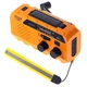 Радіо портативне з ліхтариком Adler AD 1197 USB yellow - зображення 2