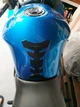 Наклейка на бак мотоцикла Progrip Blue 3D - изображение 3