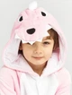 Пижама кигуруми Kigurumi Динозавр Крокодил для девочек Розовый на рост 175-182 см (202141) - изображение 4