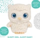 Интерактивная игрушка Baby GUND Baby Sleepy Eyes Owl Bedtime Soother Spin Master Плюшевая Сова (6060243) - изображение 8