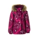 Куртка зимняя HUPPA ALONDRA 18420030-22134 бордовый с принтом 104 см (4741632121096) - изображение 1
