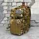 Походный Рюкзак Silver Knight 45л с системой Molle / Прочный водонепроницаемый Ранец мультикам 50х30х30 см - изображение 3