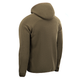 Чоловіча флісова Кофта M-Tac Lite Microfleece Hoodie олива / Щільна Фліска розмір 2XL 54 - зображення 2