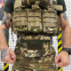 Сумка - Напашник із липучкою під шеврони / Адміністративний Підсумок Cordura 1000D піксель 17х25х2,5 см - зображення 3