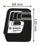 Лазерный нивелир Bosch GLL 3 X Professional (0601063CJ0) - изображение 2