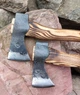 Кованный топор (Axe_ukr_Y8) сталь: У8А (56-57HRC), длина 40 см, Вес 840 гр. - изображение 2