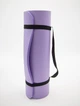 Коврик для йоги и фитнеса NBR (йога мат, каремат спортивный) OSPORT Mat Pro 1см (FI-0075) Фиолетовый - изображение 4