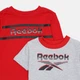 Детский комплект (свитшот + футболка + штаны) для мальчика Reebok B9683RB (12M) 80 см Red (889593900337) - изображение 3