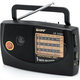 Радиоприемник радио FM ФМ KIPO KB-308AC 11.7 × 20.5 × 6.8 см Чёрный - изображение 1