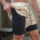 Шорты камуфляжные 2в1 с подкладкой Sport Shorts 3409 XL Разноцветный - изображение 7