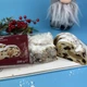 Штолен рождественский кекс Christstollen пирог с марципаном 200 г - изображение 3