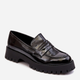 Loafersy damskie lakierowane Jannah 38 Czarne (5905677955675) - obraz 2