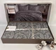 Покривало Moda Box 240х260 з наволочками Aycan Anthracite - зображення 1