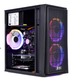 Игровой ПК QUBE QBC01 RGB Tower / Intel Core i3-10100F (4 (8) ядра по 3.6 - 4.3 GHz) / 8 GB DDR4 / 480 GB SSD / AMD Radeon RX 560, 4 GB GDDR5, 128-bit / PRIME H410M-K / 500W - изображение 2