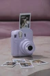Фотокамера мгновенной печати Fujifilm INSTAX Mini 12 Lilac Purple / картридж / фотобумага 10 фото / фотоальбом - изображение 3