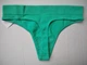 Трусики стринги Greenice бесшовные рубчик зеленый 48-50 L\XL 9927 - изображение 2