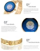 Годинник жіночий наручний Baosaili Crown Gold - зображення 5