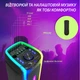 Портативна акустика для вечірок KOLAV D-2806 з мікрофоном та пультом ДК BT/TF/USB/AUX 3000 Вт, чорна - зображення 2