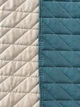 Покрывало ArCloud - Romb Grey/Indian Teal стеганное двустороннее 180*215 двуспальное - изображение 4